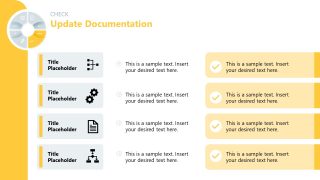 Editable PDCA PowerPoint Slide Template 