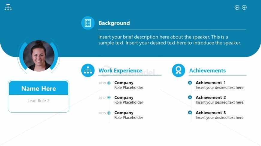 Morph Animation - Org Chart Presentation Template