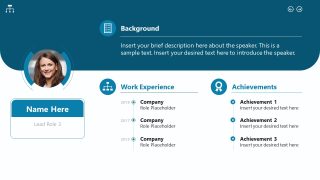 PPT Customizable Org Chart Presentation Template 