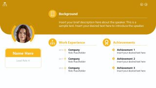 PPT Org Chart Template with Animation