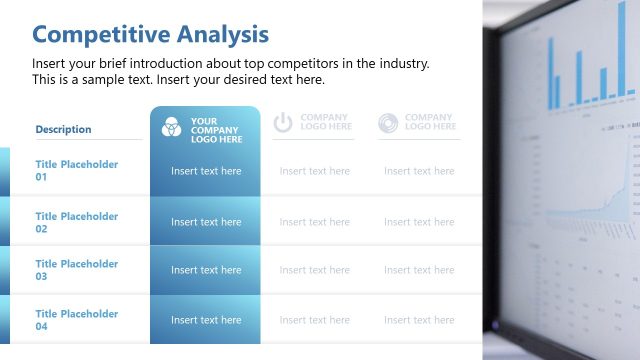 Competitor Analysis Slide – Sales Enablement Template
