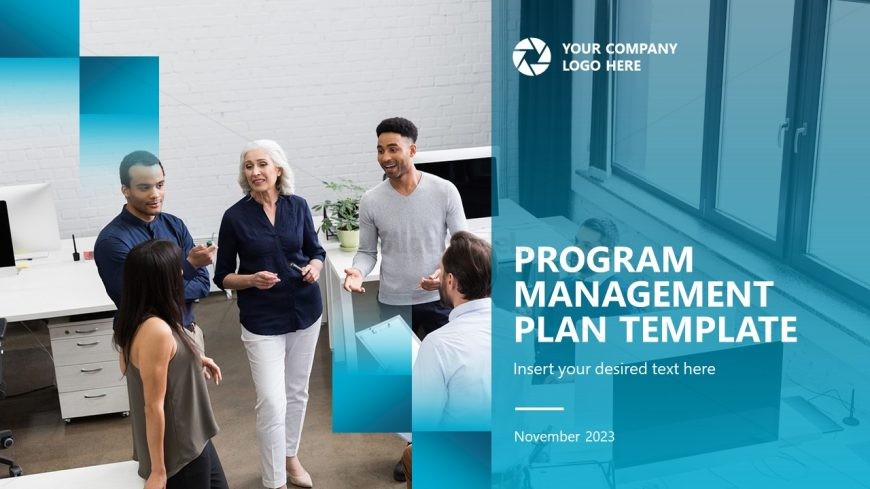 Program Management PowerPoint Title Slide