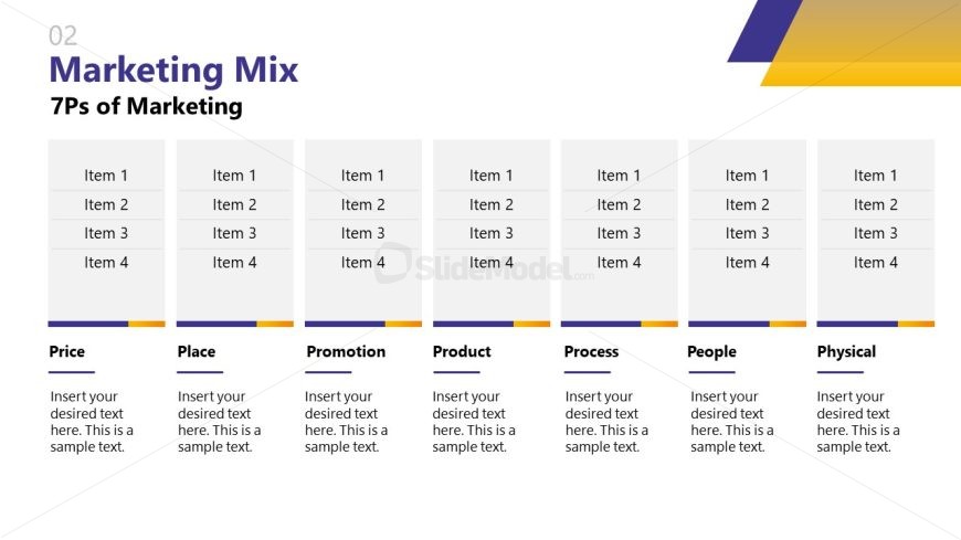 Editable Marketing Communication Plan PowerPoint Slide