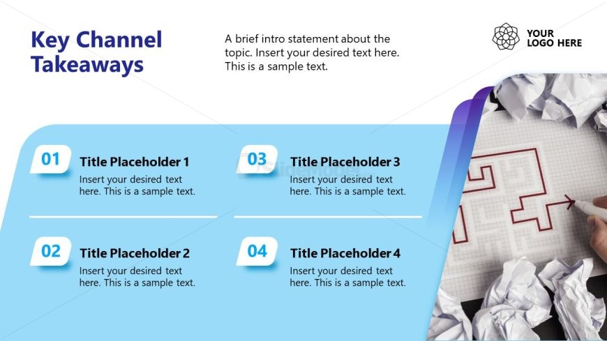 Editable Communication Strategy PPT Slide