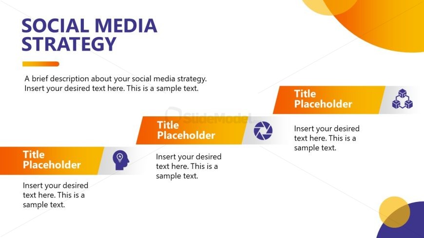 Template for Social Media Report Presentation 