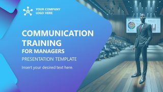 Editable Communication Training PPT Template 