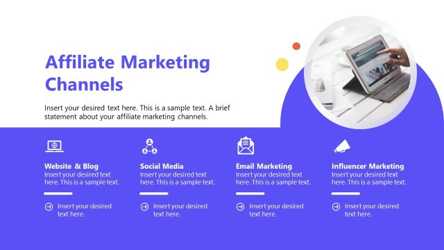 Affiliate Marketing Channels Presentation Template