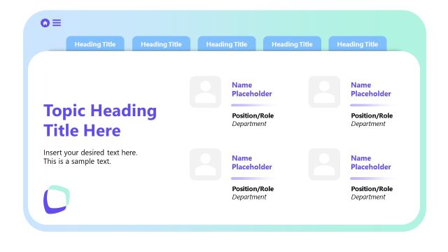 Storyline Course Slide PPT Template