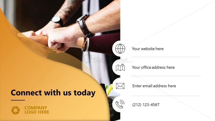 Business Marketing PPT Slide Template