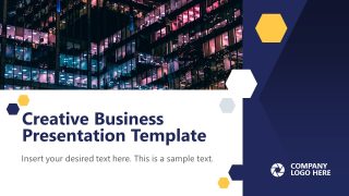 Editable Slide Template for Title Presentation