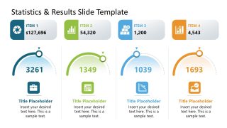 PPT Template for Statistics & Results Presentation 