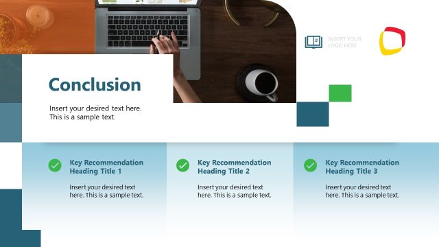 Editable Conclusion Slide for Presentation