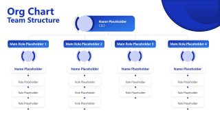 Team Structure Slide - Professional Corporate Template 