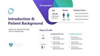 Cardiology Case Study Template for Presentation 