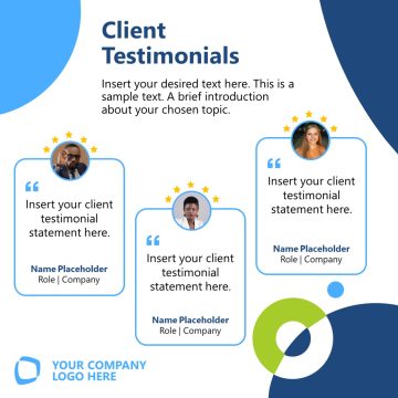 Company LinkedIn Carousel Template for PowerPoint