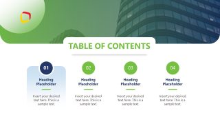 Table of Contents PPT Template Layouts for PowerPoint 