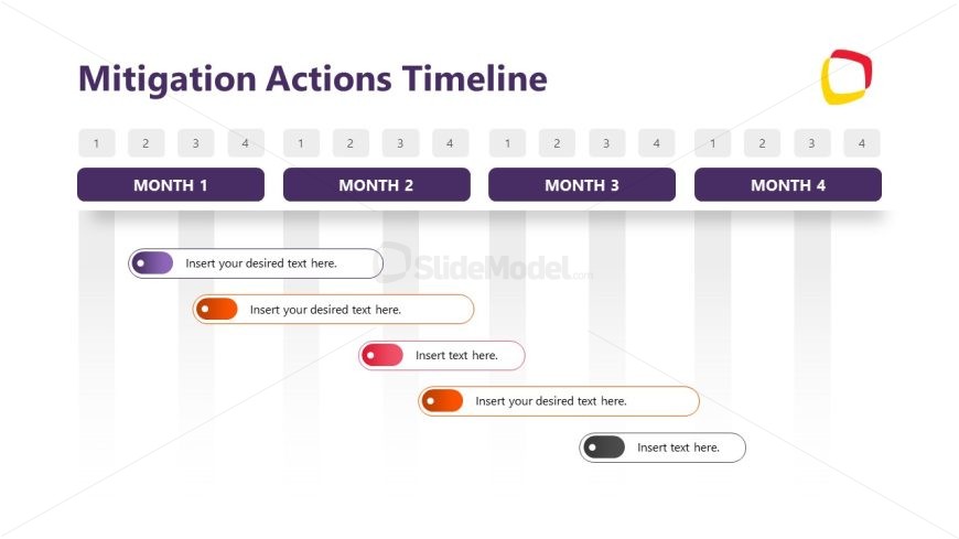 Mitigation Plan PPT Template Slide