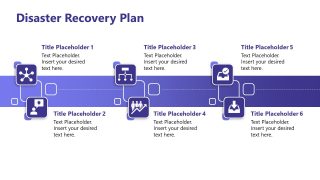 Horizontal Timeline PowerPoint Slide 