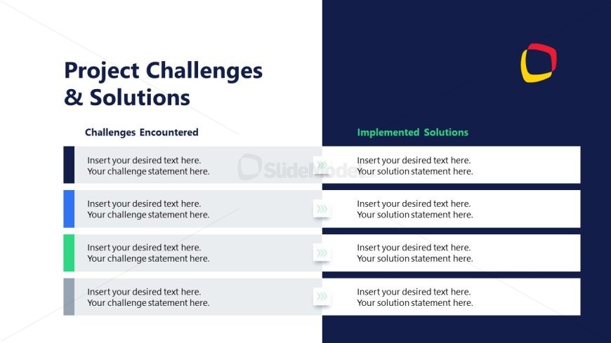 Project Closure Presentation Template Slide