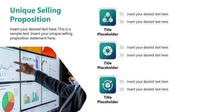 Unique Selling Proposition Slide – Product Management Template