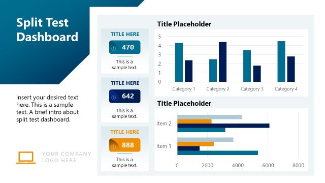 Data Visualizations Dashboard Slide