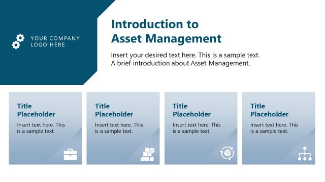 Introduction Slide for Asset Management
