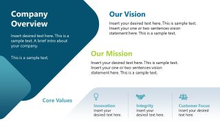 Editable Company Overview Template 