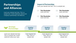 Partnerships and Alliances - Engaging Company Overview Template 