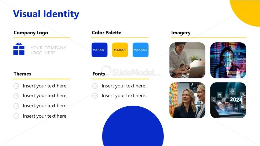 Brand Social Media Kit PPT Slide Template 