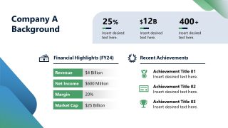 Mergers & Acquisitions Template for PowerPoint 