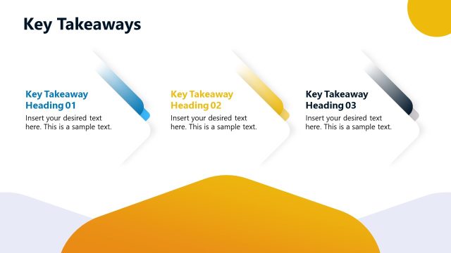 Key Takeaways PPT Slide for FBA Template