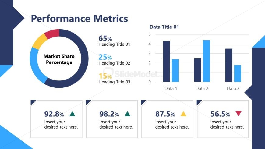 Slide with Graphs - Strategic Planning Template