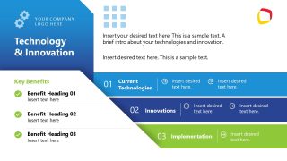 Operational Planning Template for Presentation