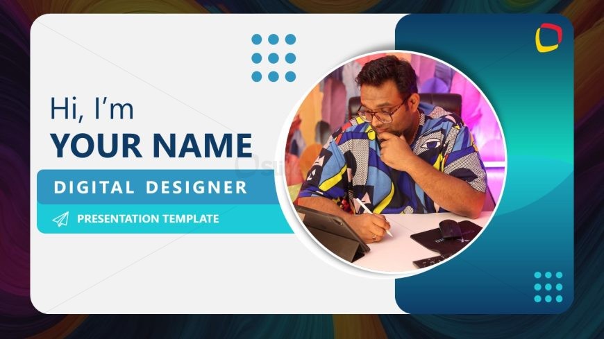 Digital Designer Template Slide 