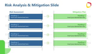 Creative Risk Assessment Slide PPT Template 