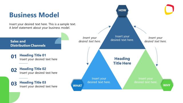 Business Model Slide -Equity Investment Template