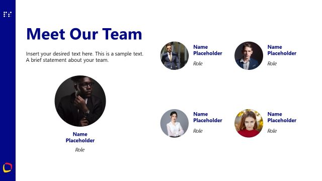 Meet Our Team – Seed Funding Template