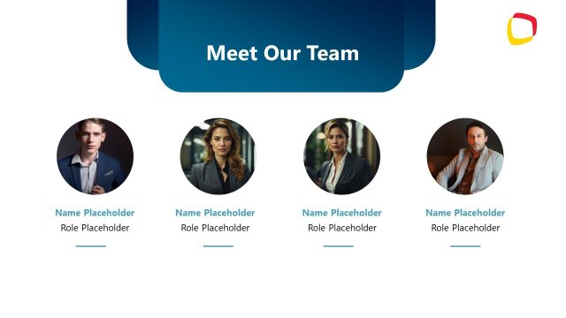 Meet our Team Slide with Images