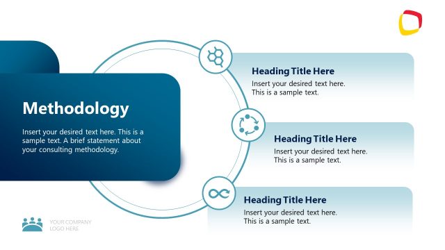 Methodology Slide for Client Proposal Template