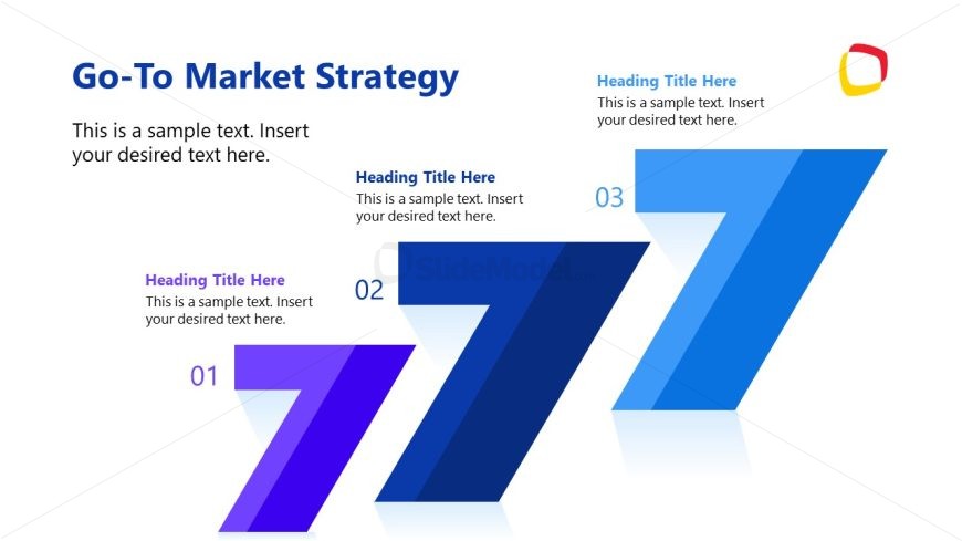 Go To Market Strategy Template for Presentation 