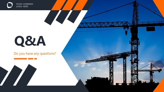 Q&A Slide – Construction Project Presentation