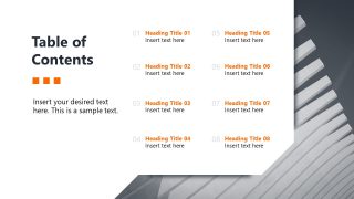 Customizable Construction Project Management PPT Template