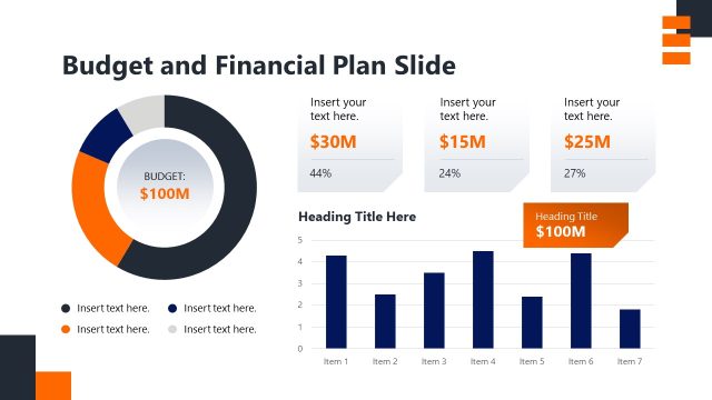 Budget & Financial Plan – Construction Project Management PPT Template
