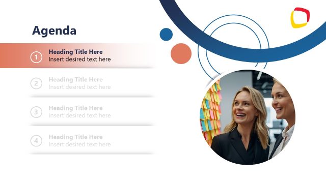 Agenda Point Highlight Slide – Product Team Updaes Template
