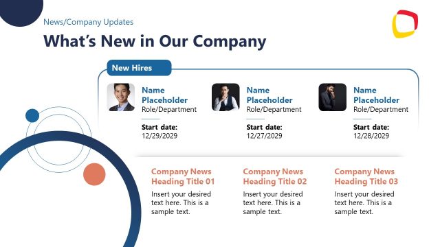 New Hires PowerPoint Template