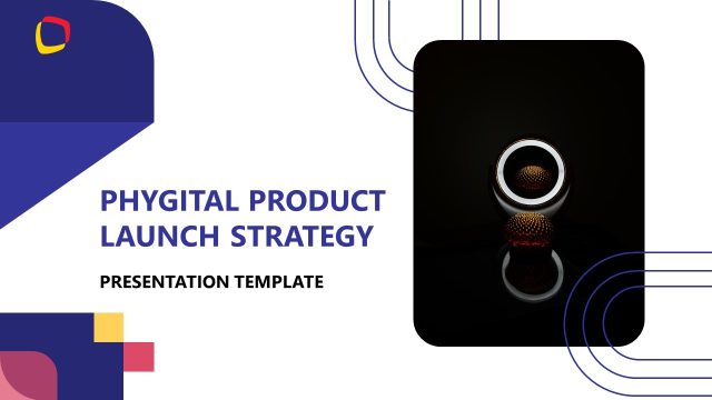 Title Slide – Phygital Product Launch Strategy Template