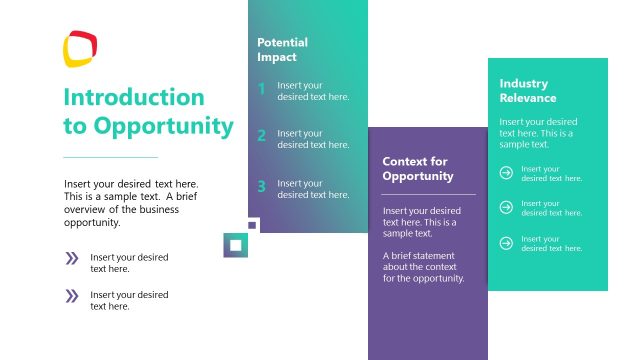 Introduction to Opportunity – Opportunity Assessment Template