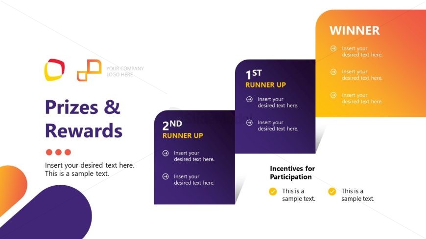 Sales Contest Template Slide