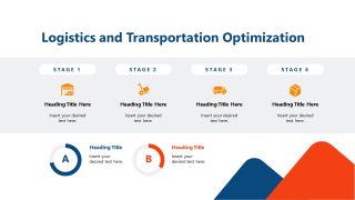 Supply Chain Optimization Template with Infographics 