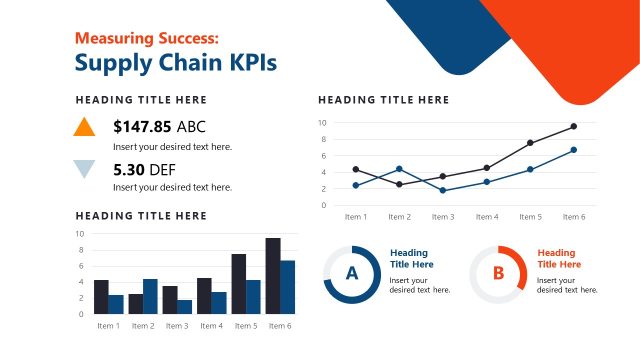 Supply Chain KPIs PPT Slide